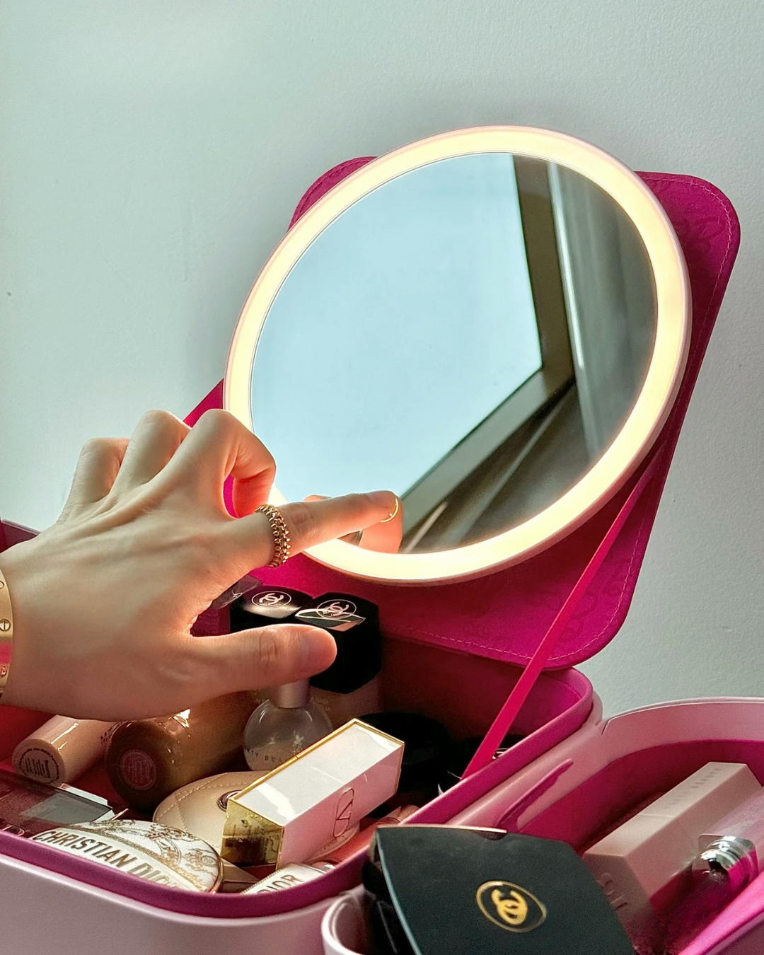 Fascinate™ Travel Makeup Bag