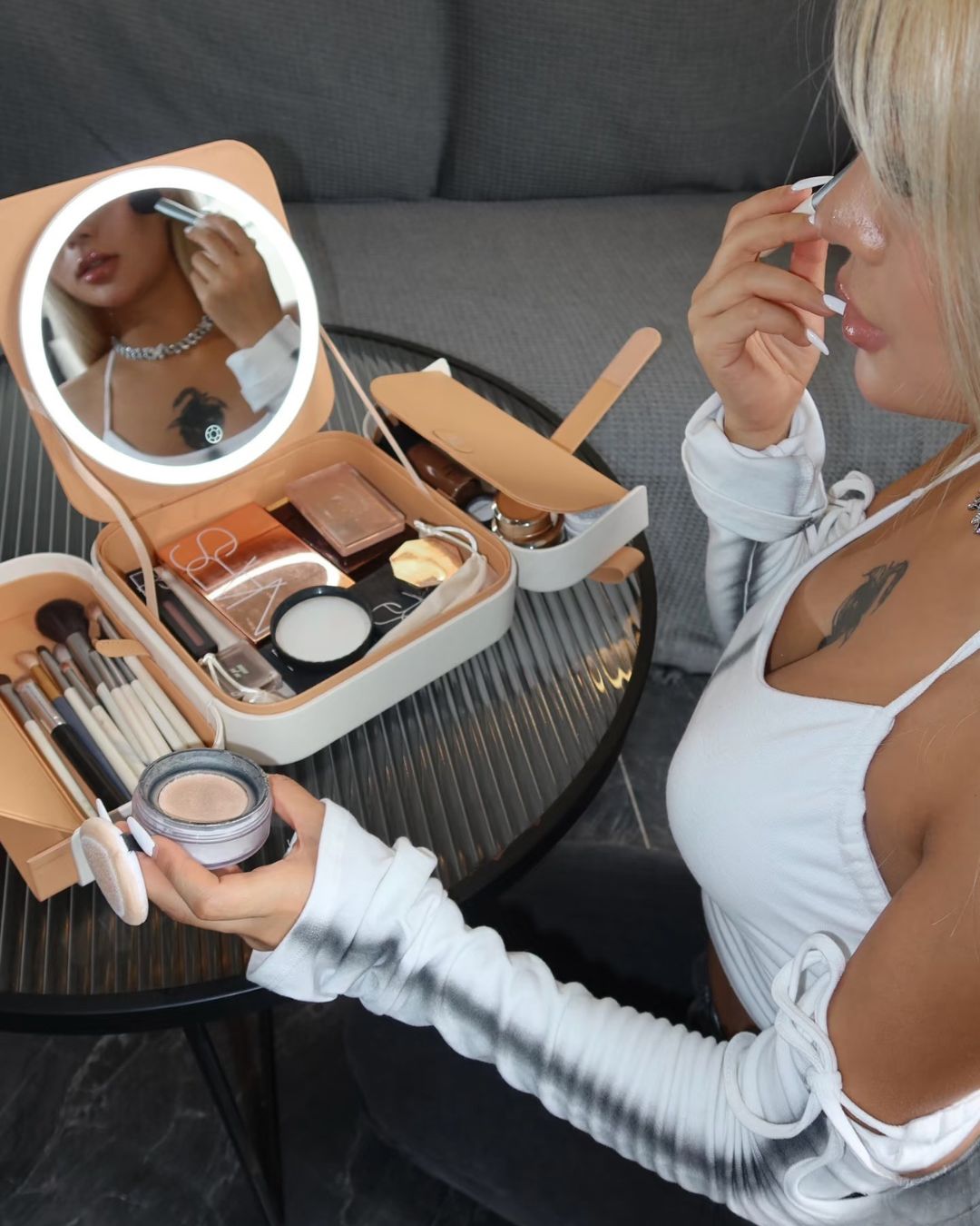 Fascinate™ Travel Makeup Bag