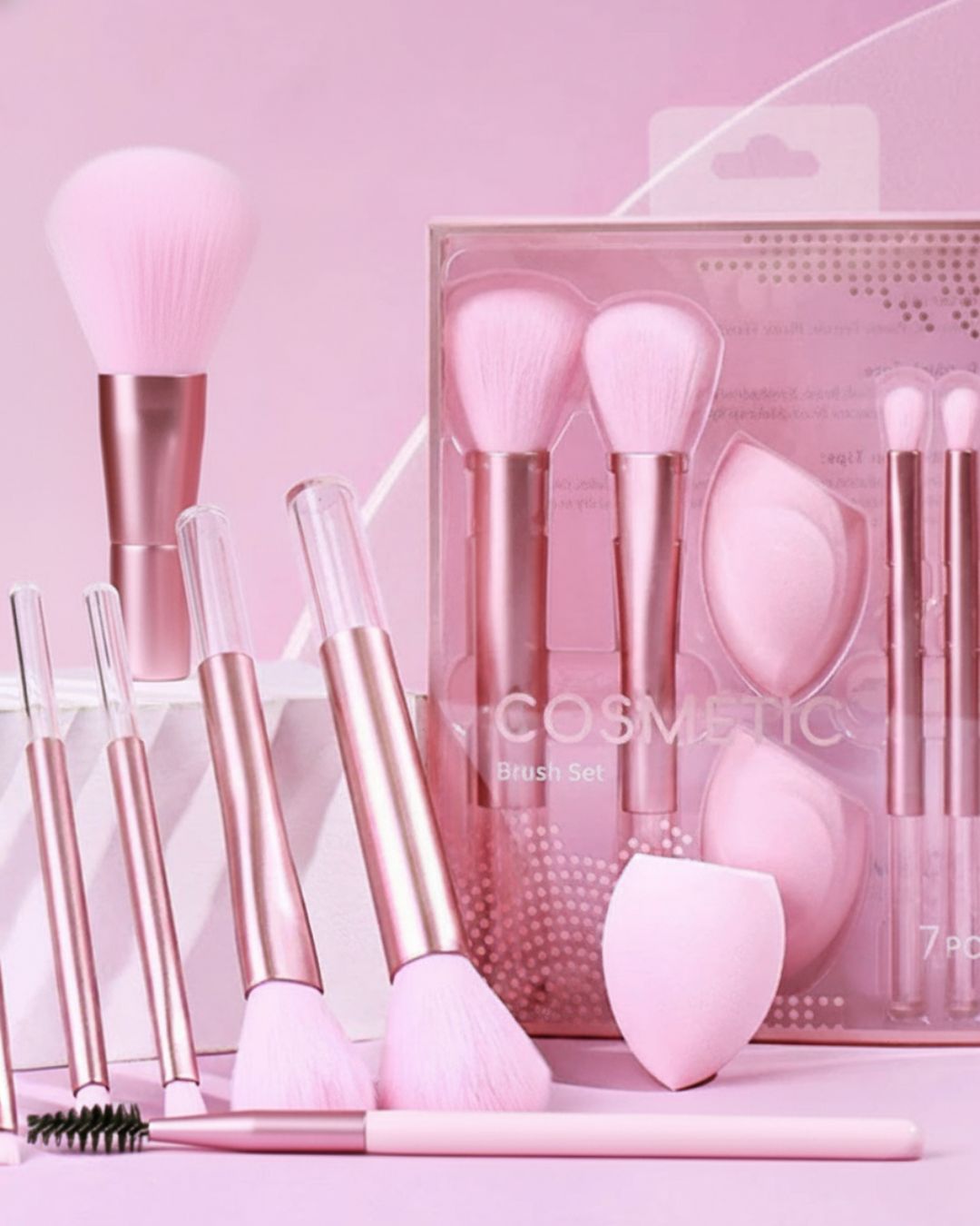 Cotton Candy Brush Set