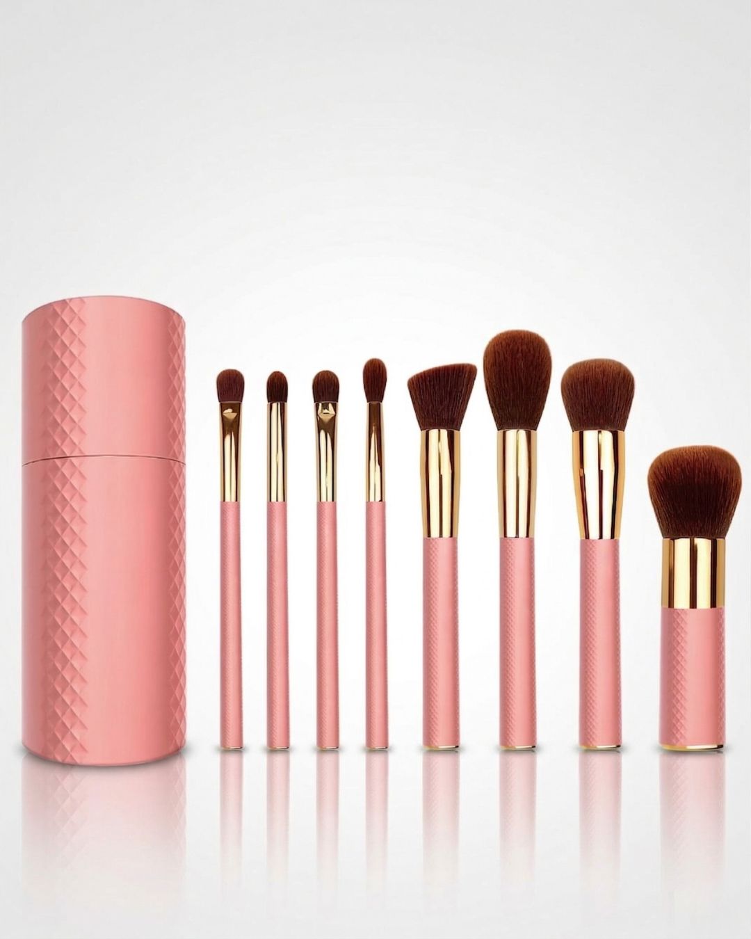 Radiant Rose Brush Set